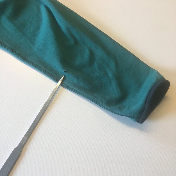 Vintage REI 1/2 Zip Polartec Pullover Adult Large Hunter Green Mock Neck - Picture 6 of 12